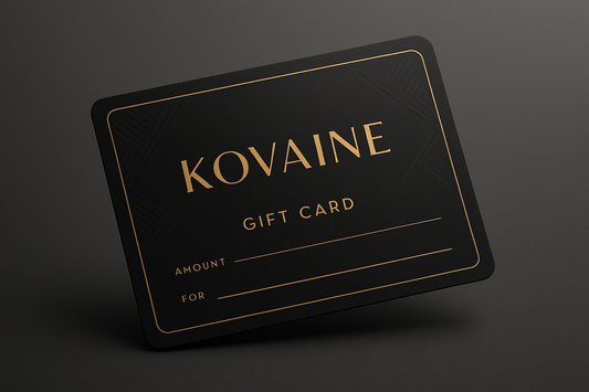 KOVAINE Digital Gift Card display
